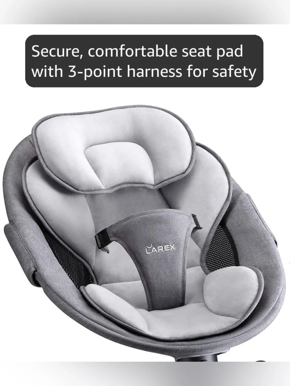 Replacement Cover for LAREX Baby Rocker (Fits 3-Point Harness) – Cover Only